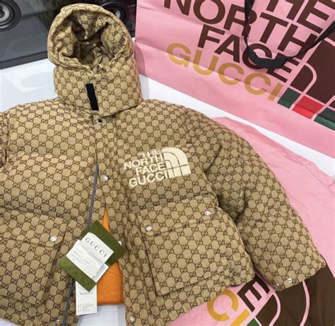 giubbotto gucci north face uomo|north face gucci jacket.